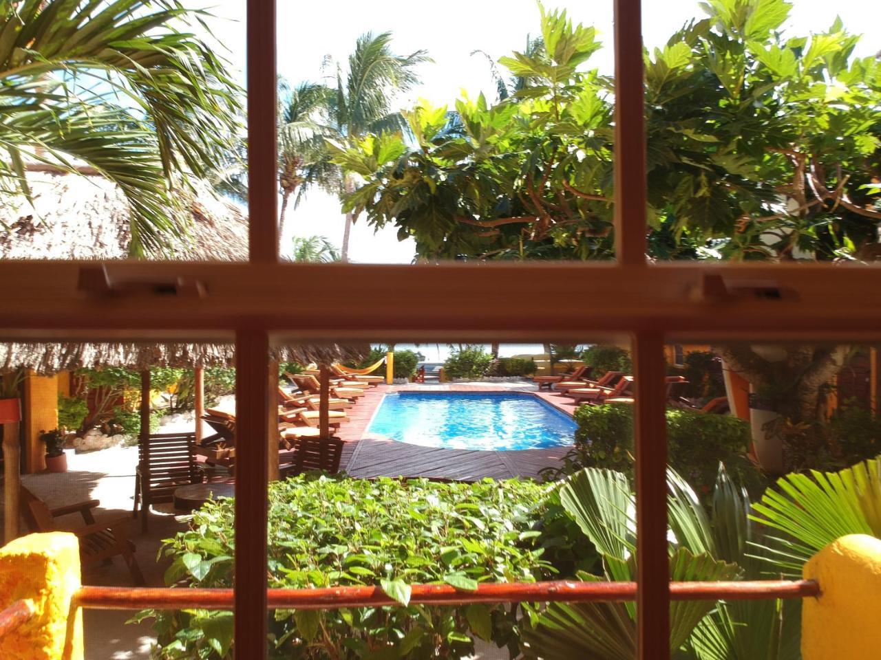 Seaside Cabanas Hotel Caye Corker Eksteriør billede