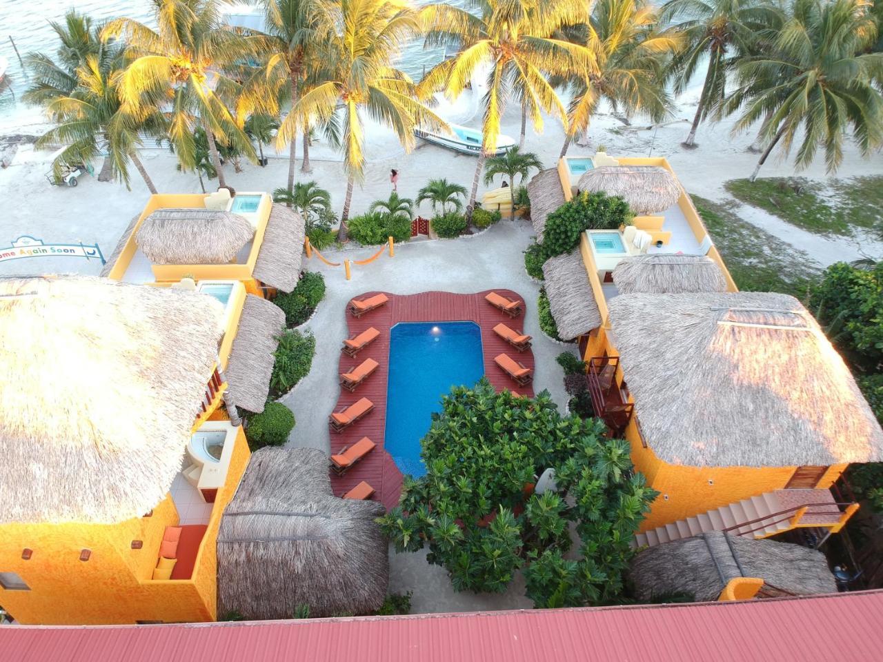 Seaside Cabanas Hotel Caye Corker Eksteriør billede