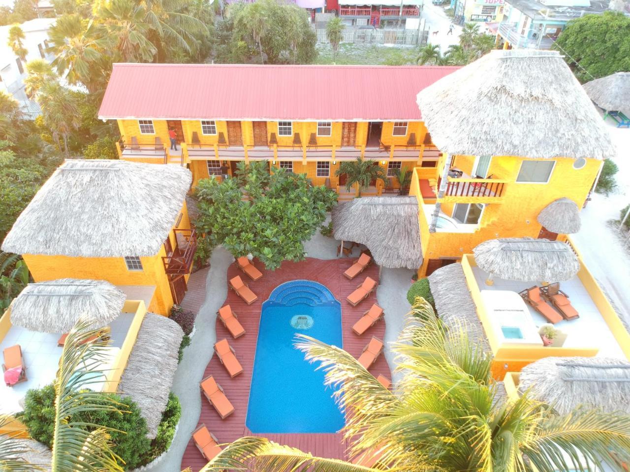 Seaside Cabanas Hotel Caye Corker Eksteriør billede