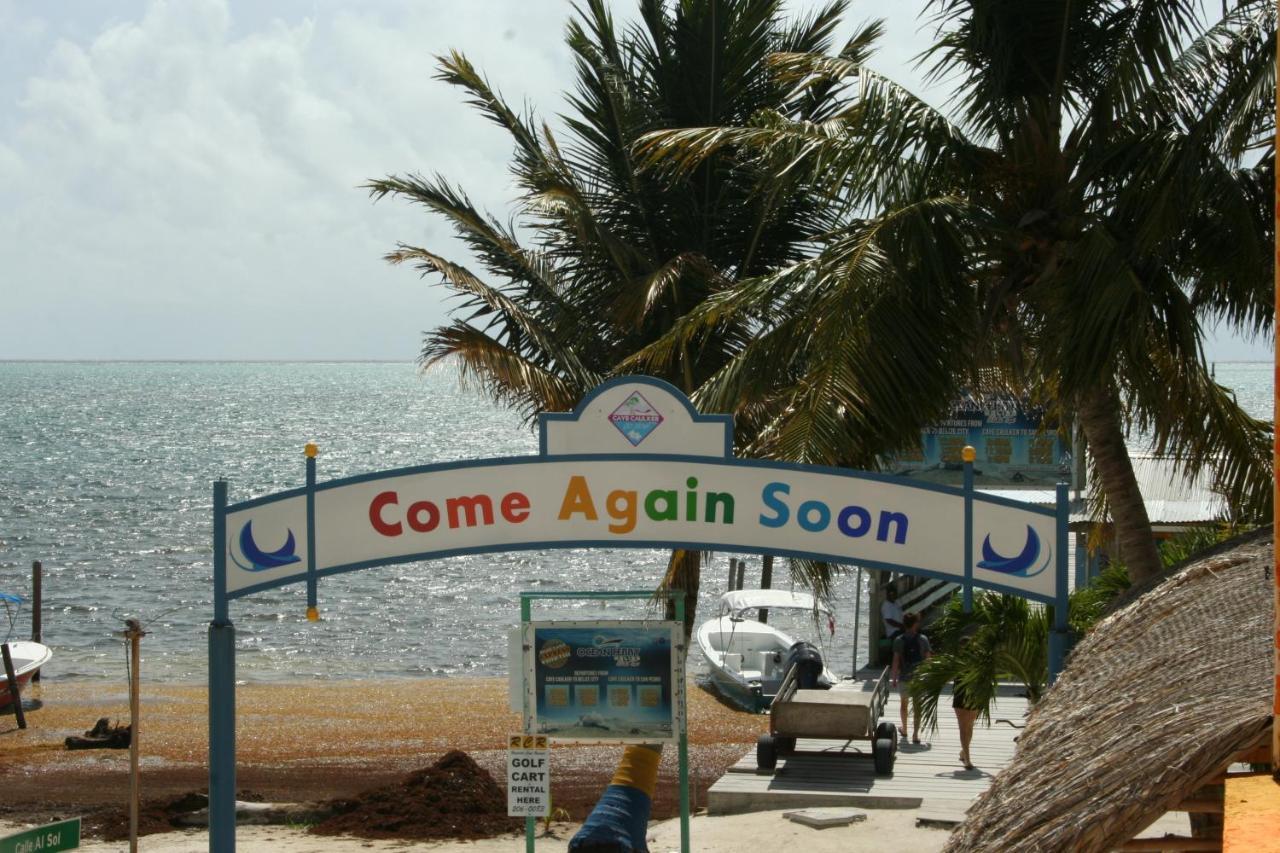 Seaside Cabanas Hotel Caye Corker Eksteriør billede